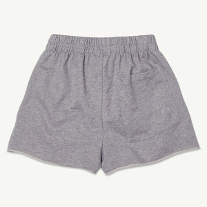 Short Cut Grey Melange