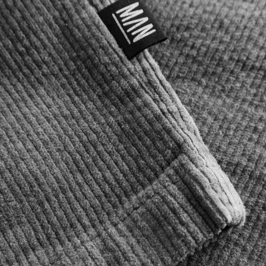 Chino Pants Corduroy Patched Grey