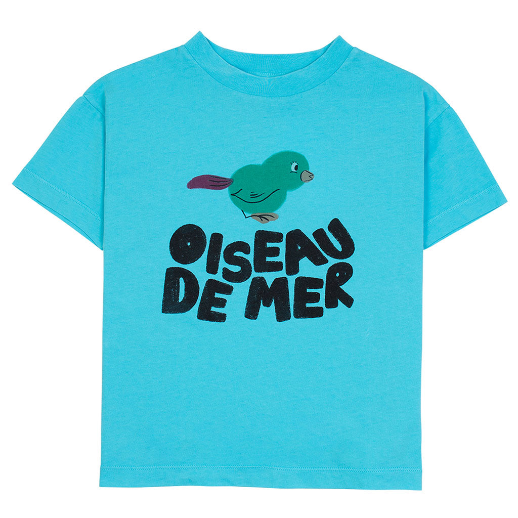 Tee Little Bird Turquoise