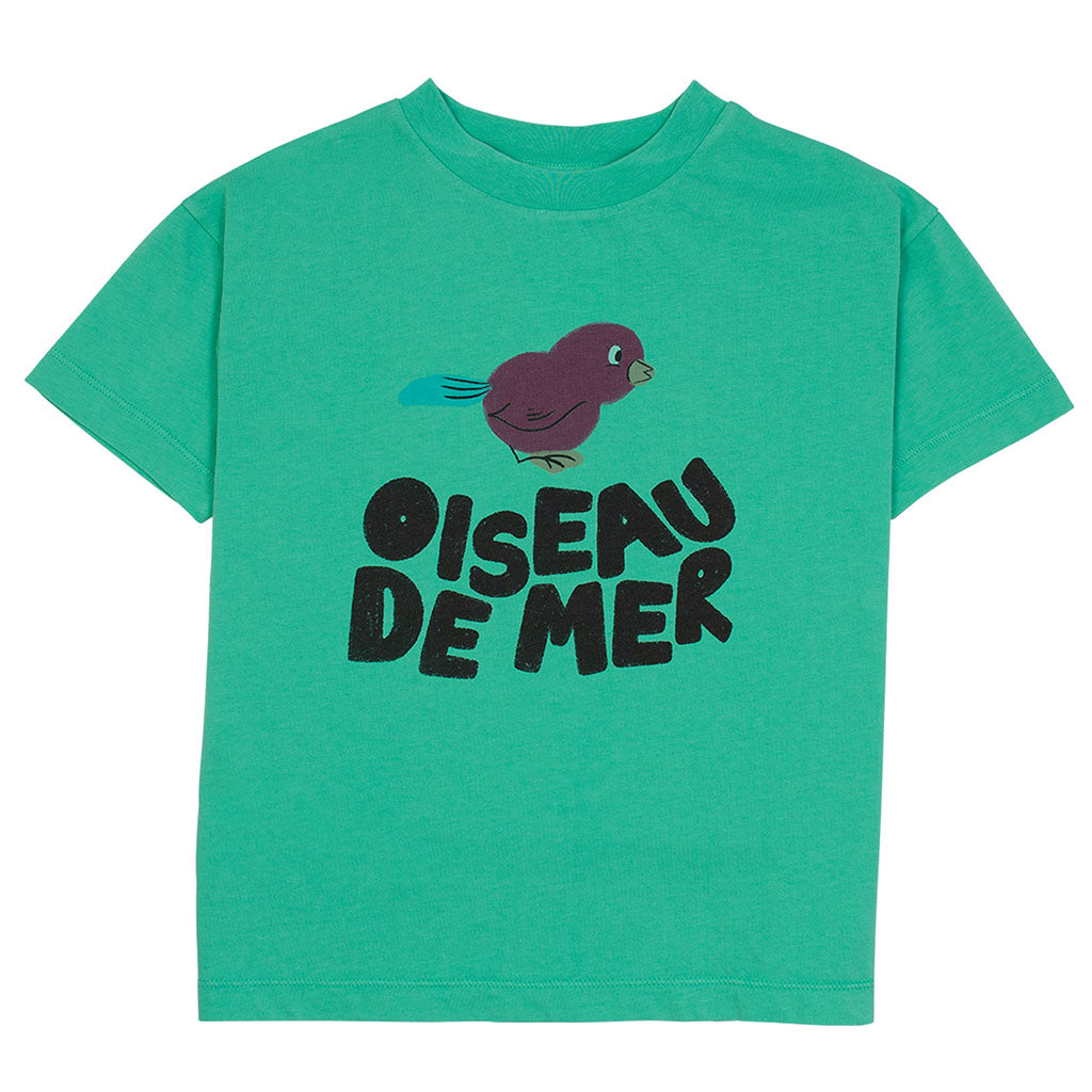 Tee Little Bird Sail Green