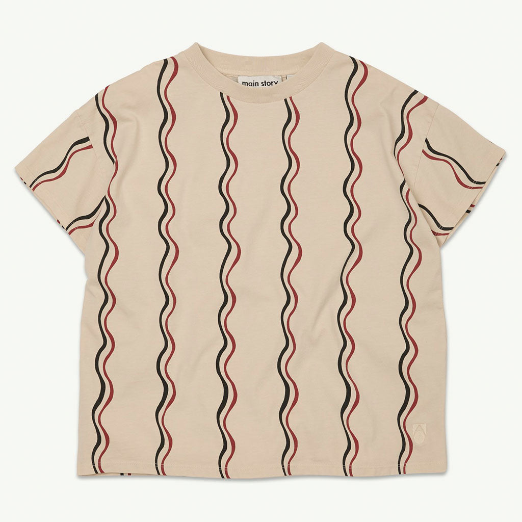 Tee Long Squiggle Birch