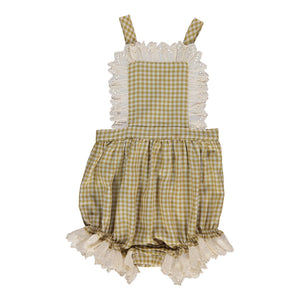 Romper Bertha Mustard Vichy