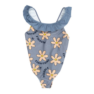 Swimsuit Ruffled Daisy