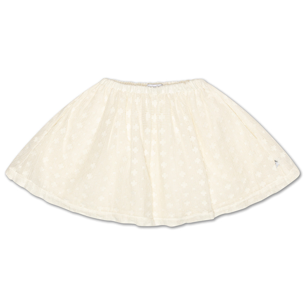 Skirt Mini Graphic Lace Summer Nude