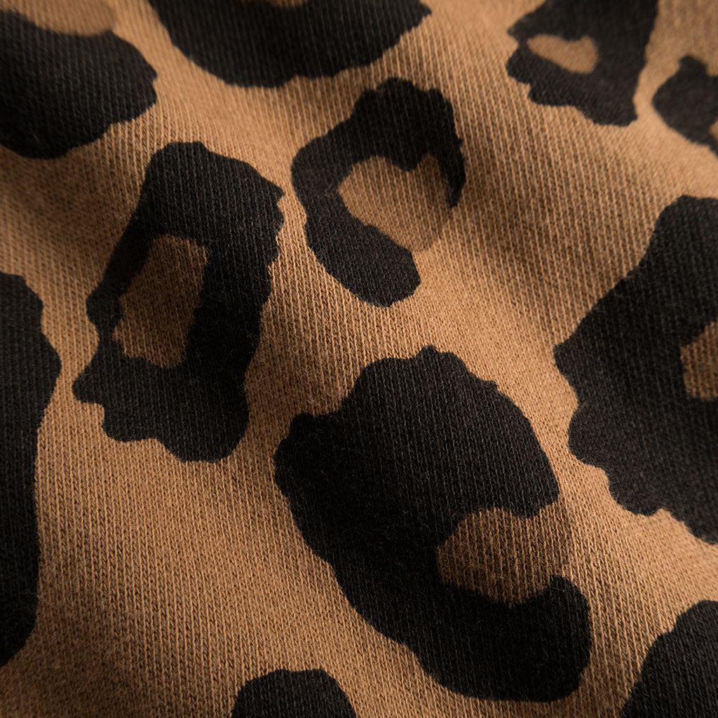 Pants Jogging Straight Leg Leopard