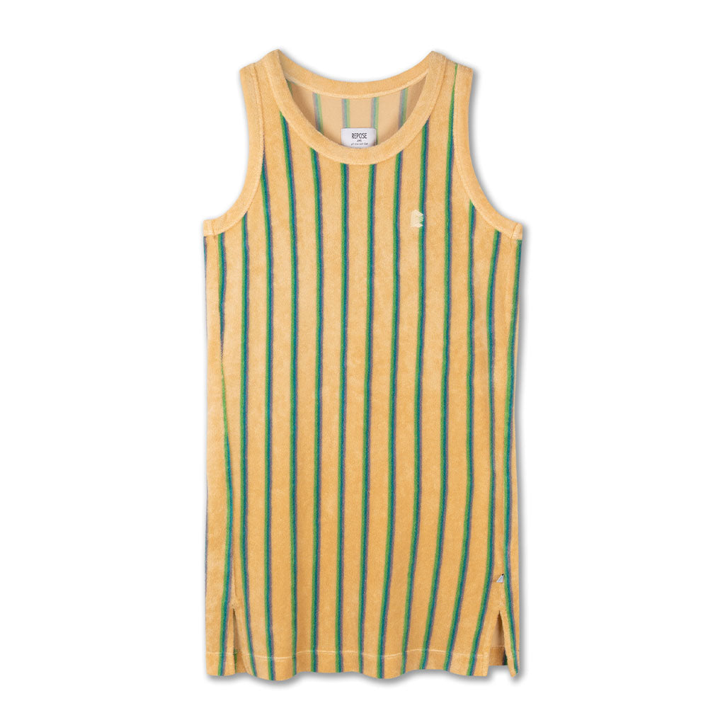 Dress Singlet Multi Pop Stripe