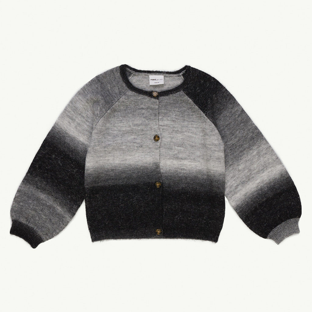 Cardigan Knitted Gradient Gibbon