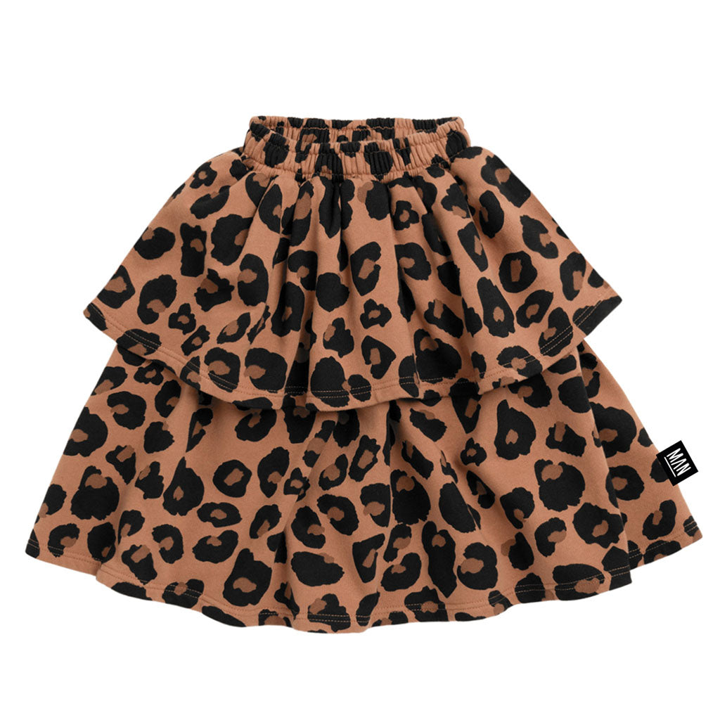 Skirt Layered Leopard
