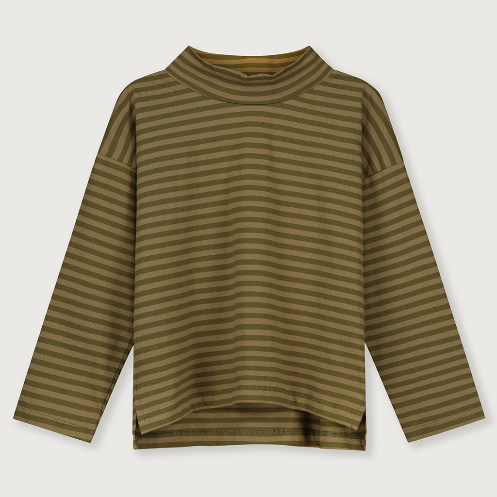 Longsleeve Turtle Tee Olive Green Peanut
