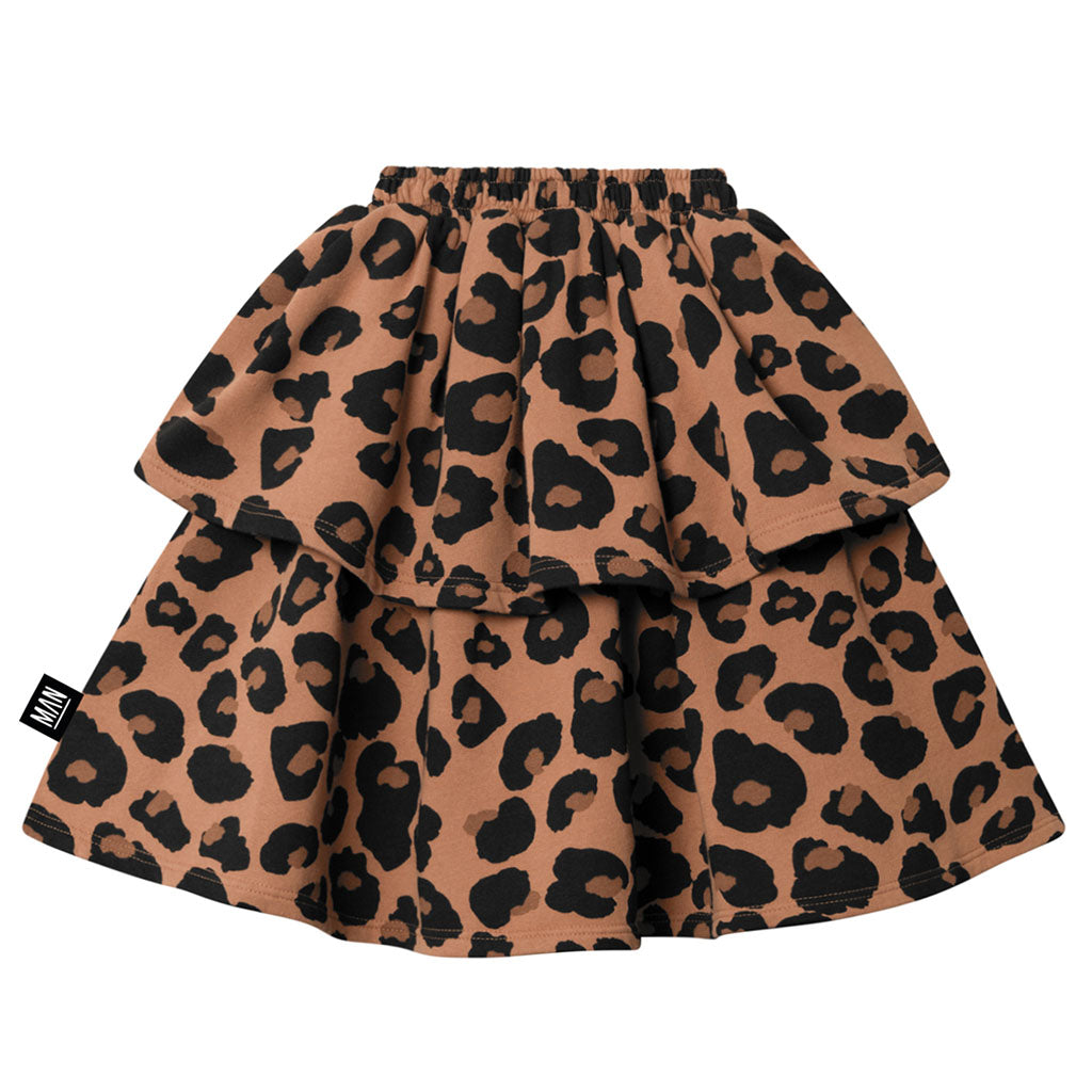Skirt Layered Leopard
