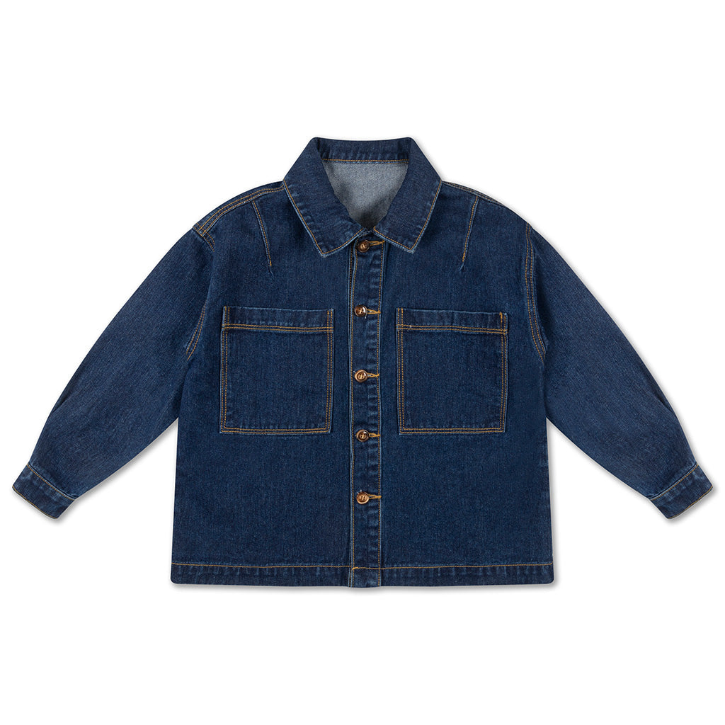 Jacket Rinsed Blue
