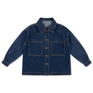 Jacket Rinsed Blue
