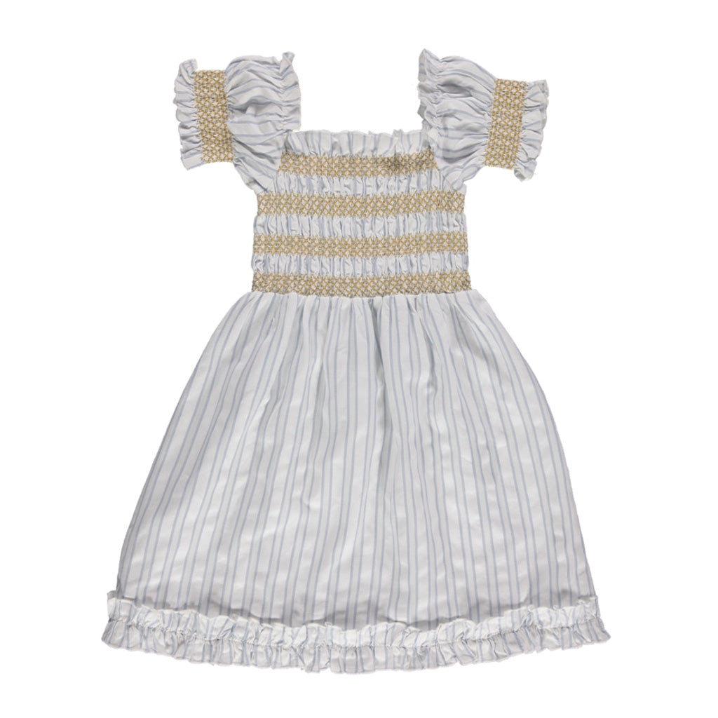 Dress Smocked Striped