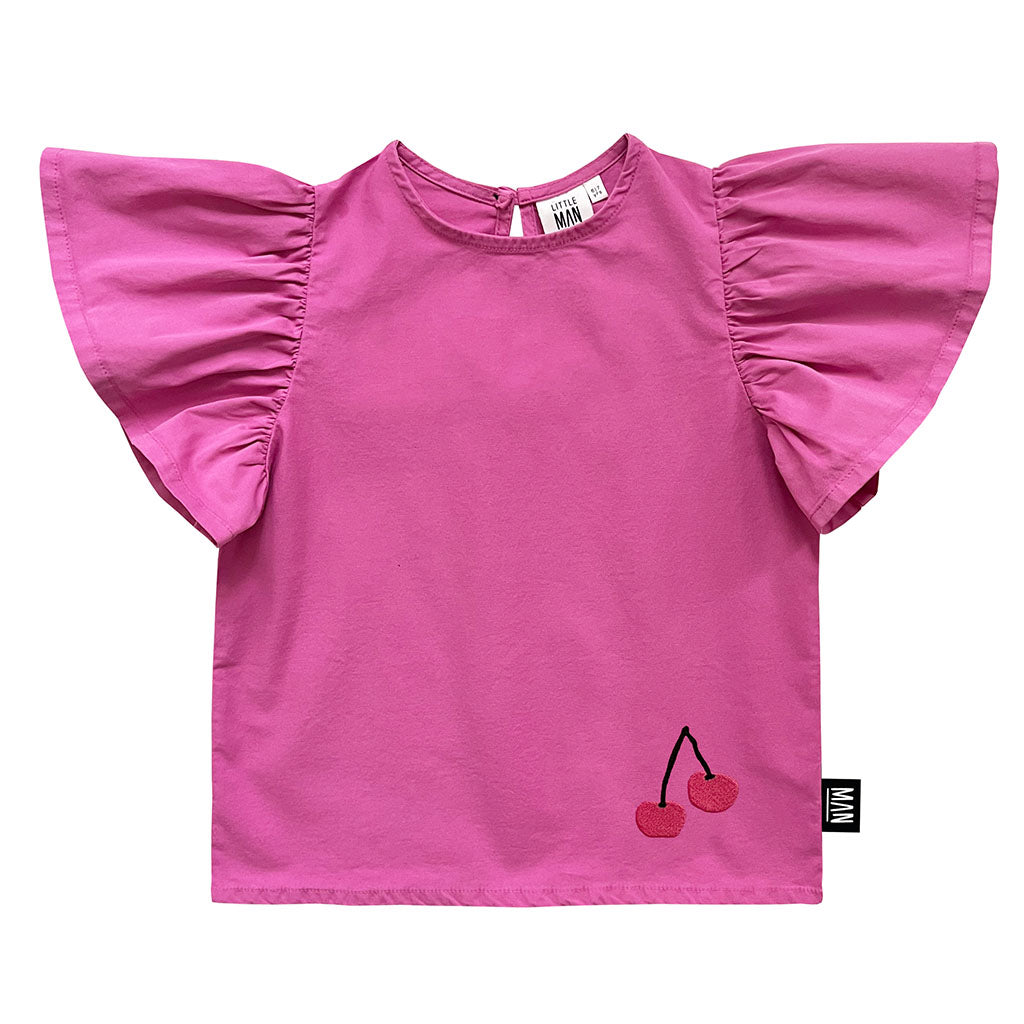 Blouse Frilled Cherry