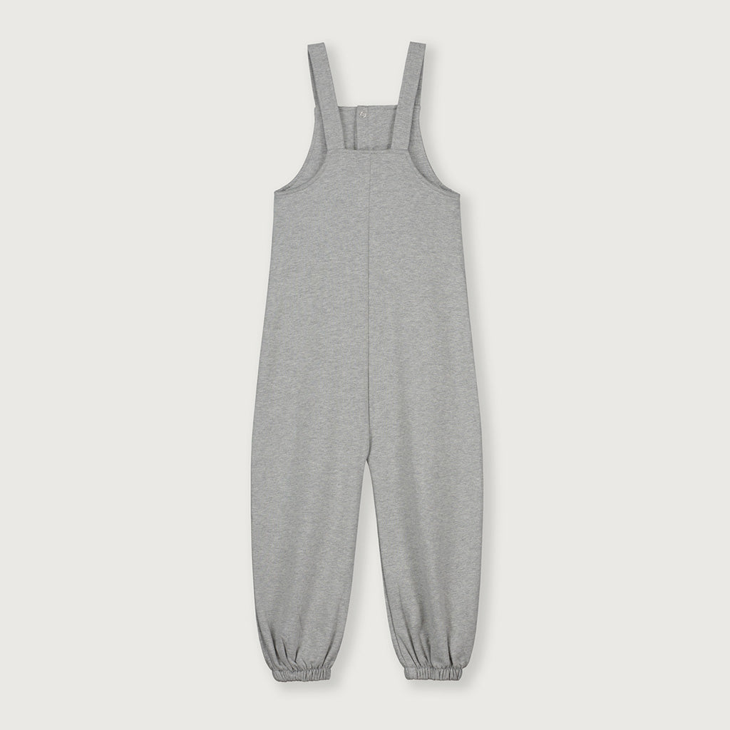 Dungaree Suit Grey Melange