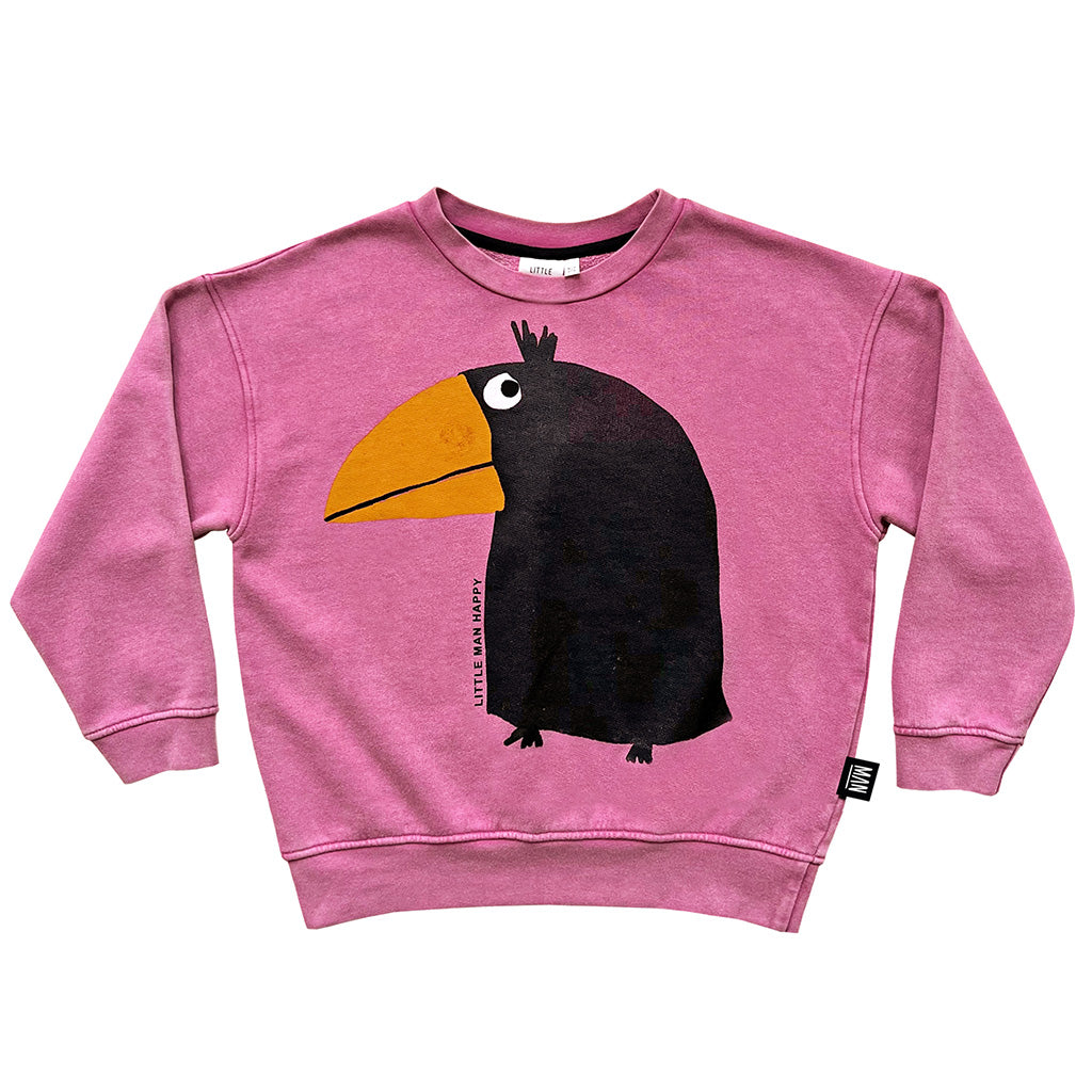 Sweatshirt Black Crow