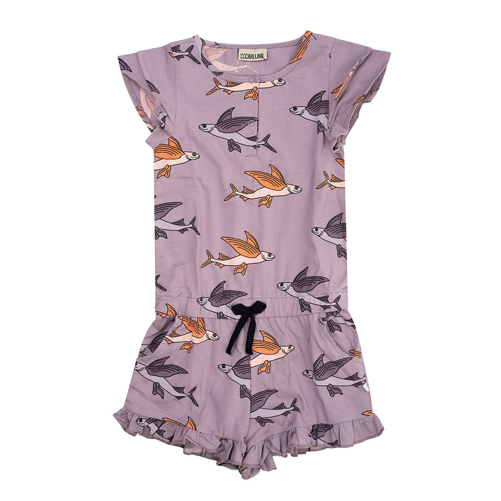 Jumpsuit Ruffle Flying Fish