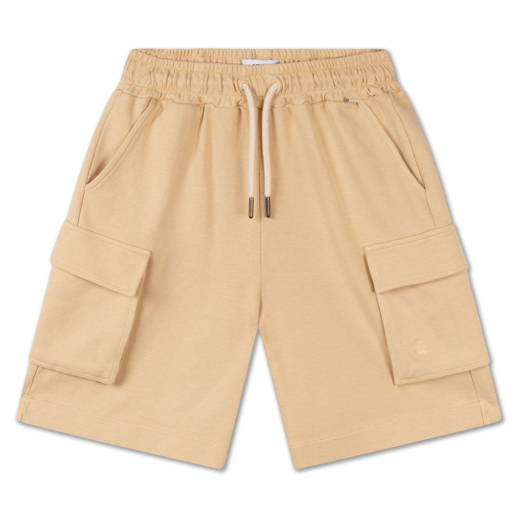 Sweatshort Midi Cargo Warm Sand