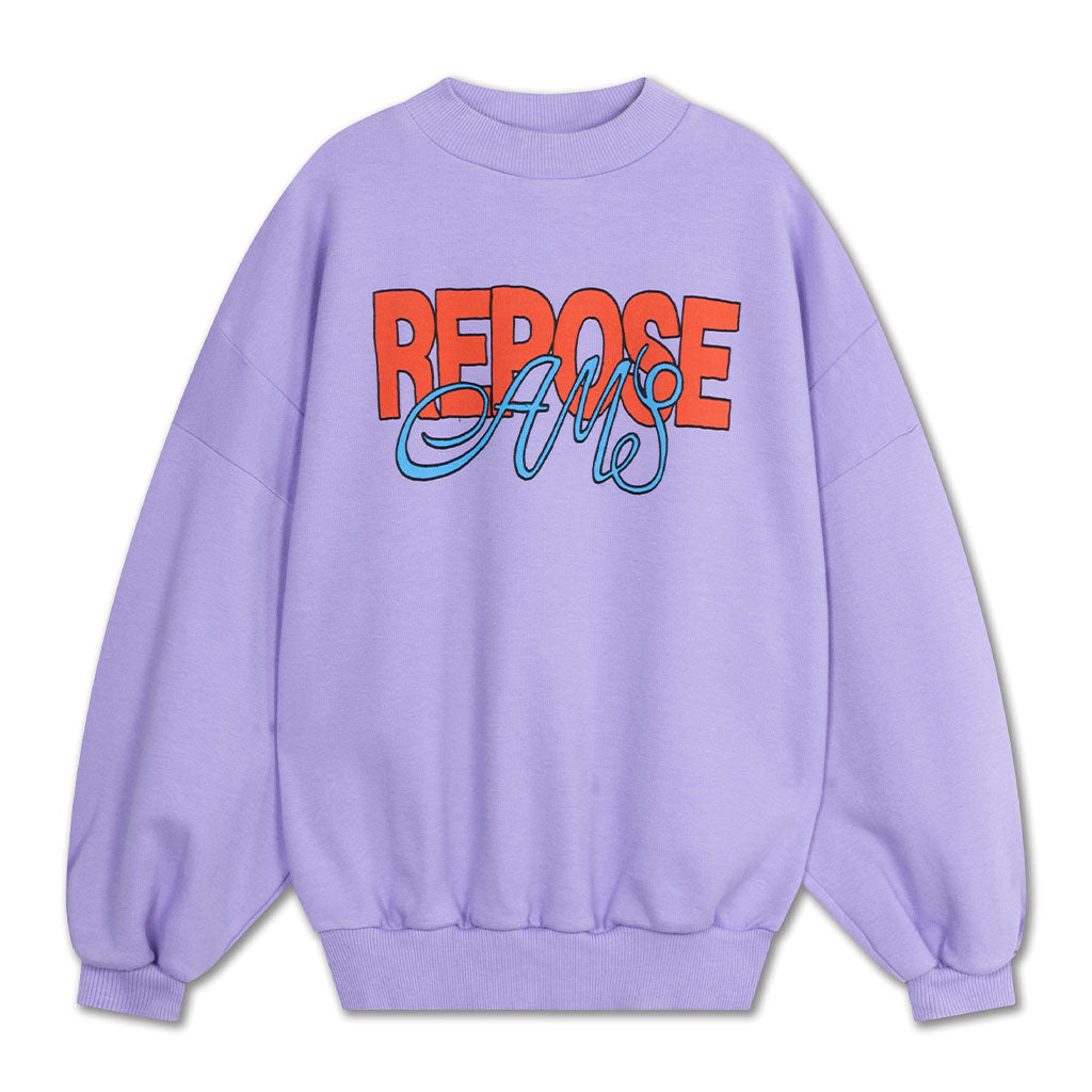 Sweater Crewneck Bright Violet