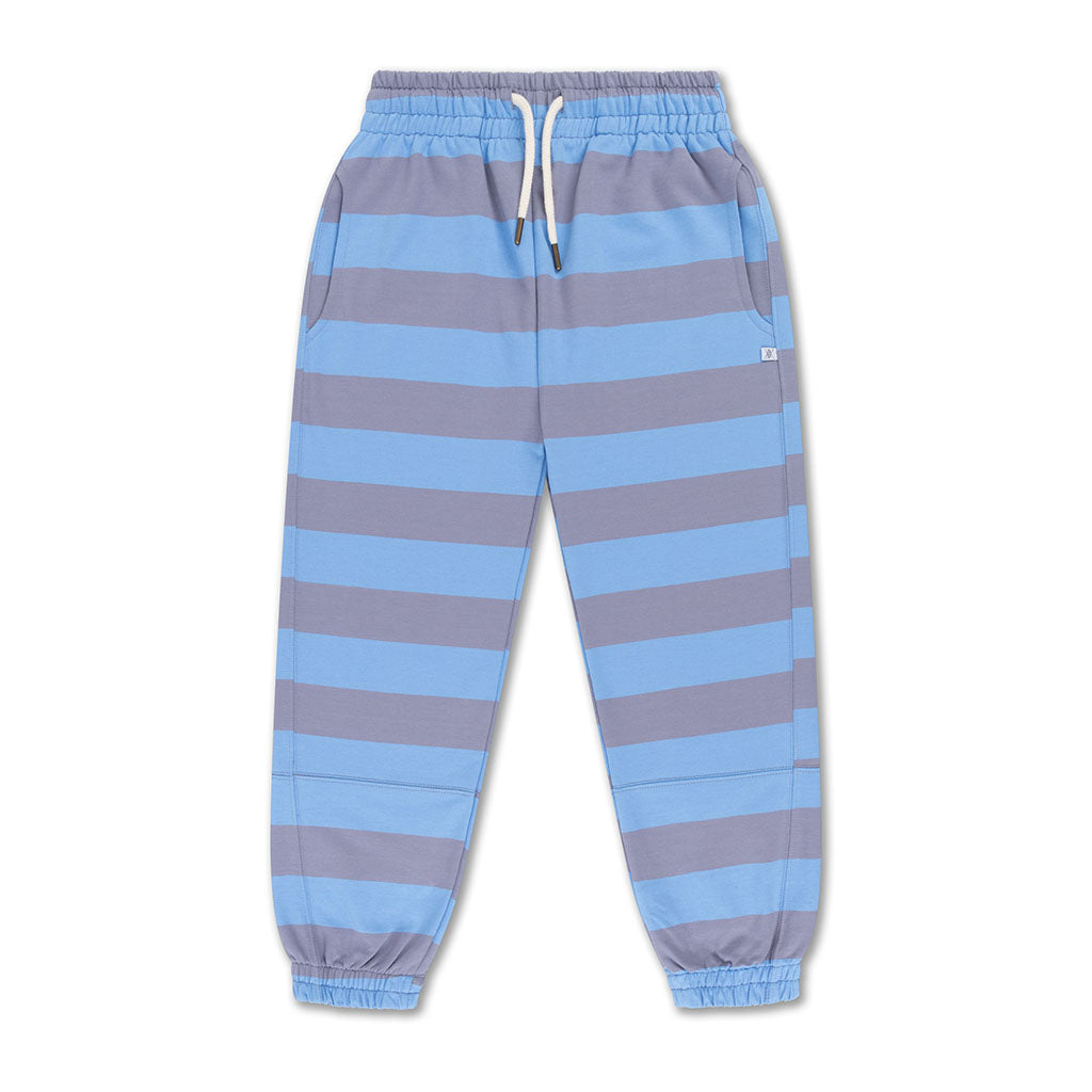 Pants Comfy Blue Bonnet Silver Block Stripe