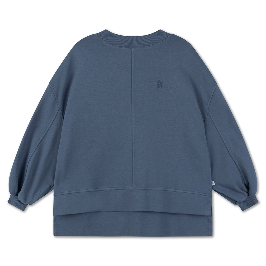 Sweatshirt Boxy Nightshade Blue