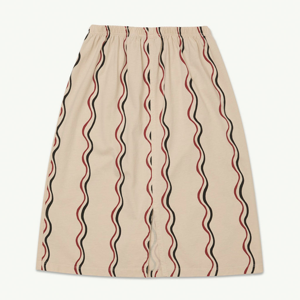 Skirt Midi Squiggle Birch