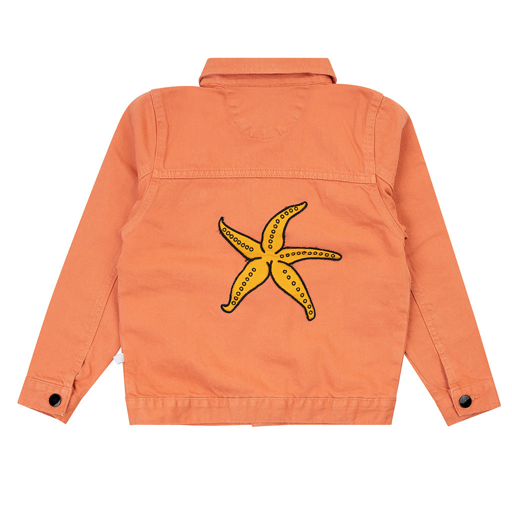 Jacket Denim with Starfish