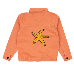 Jacket Denim with Starfish