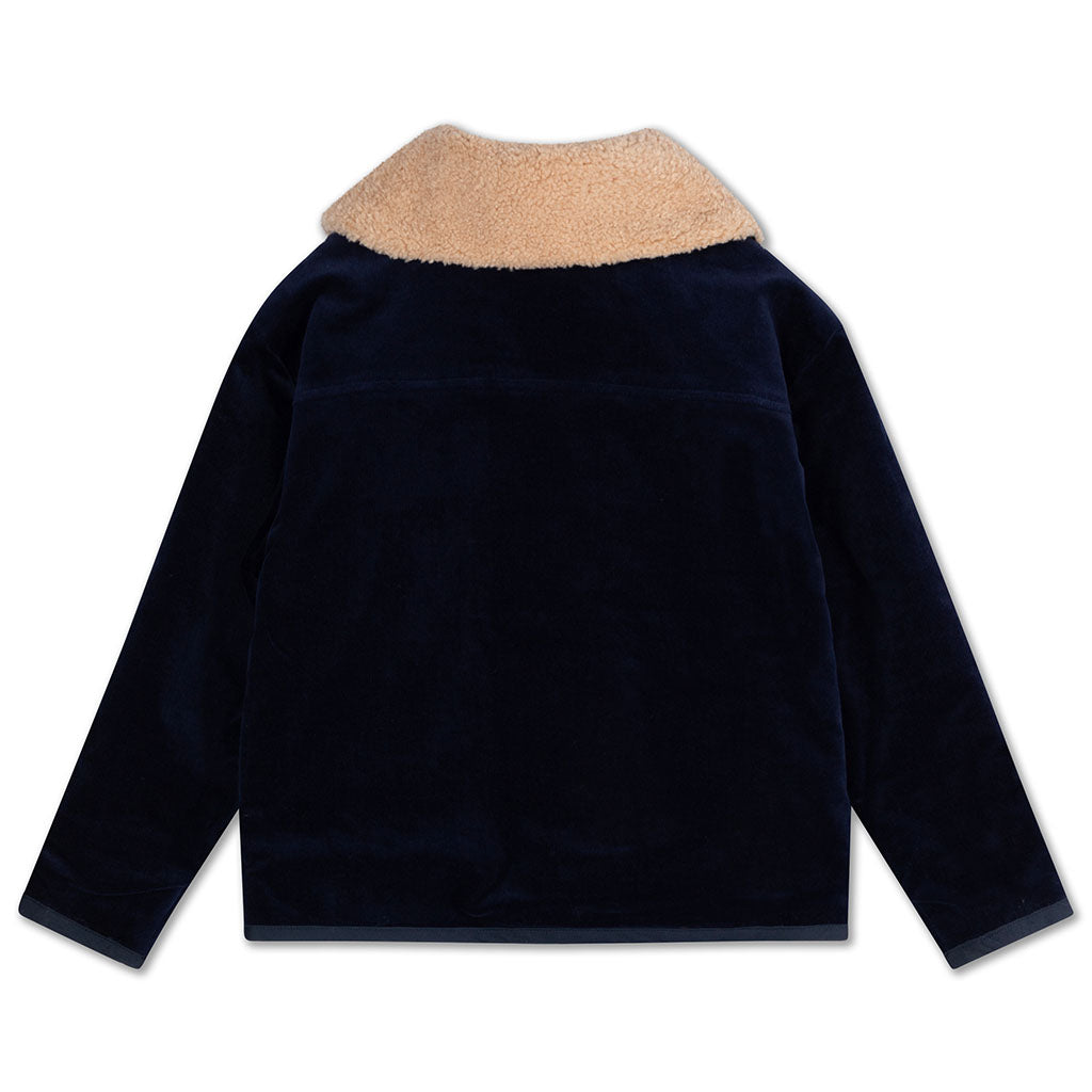 Jacket Teddy Color Block