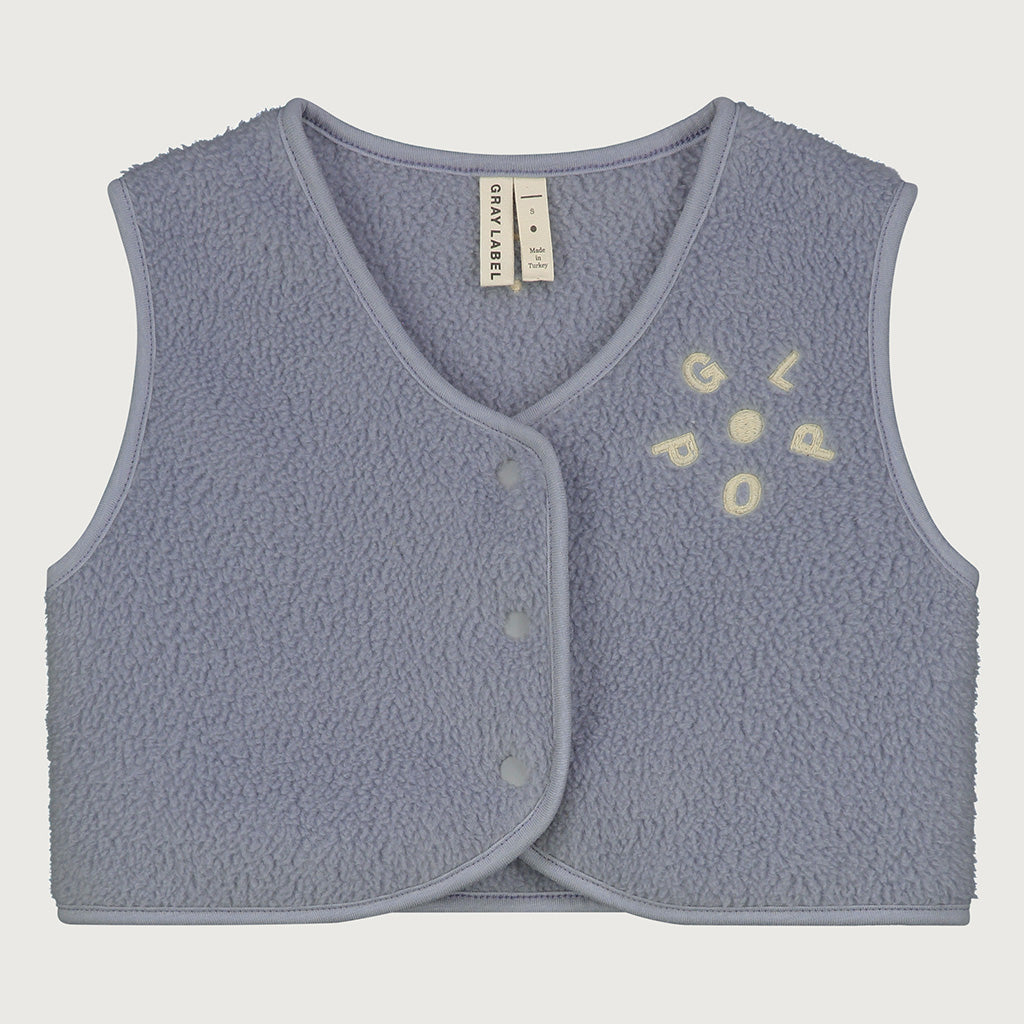 Gilet Teddy Baby POP Stone Grey
