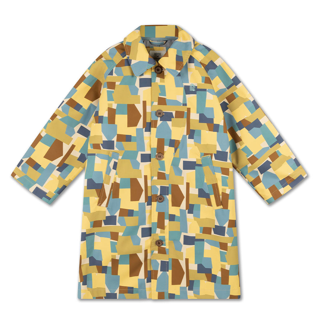 Trenchcoat Army Color Block