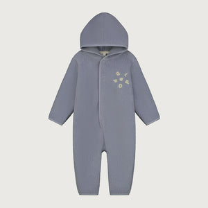 Suit Hooded Teddy POP Baby Stone Grey