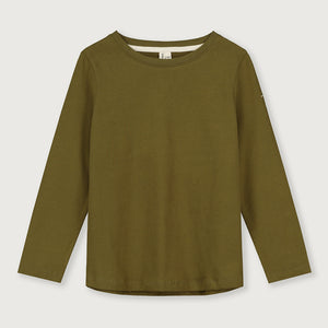 Longsleeve Tee Olive Green