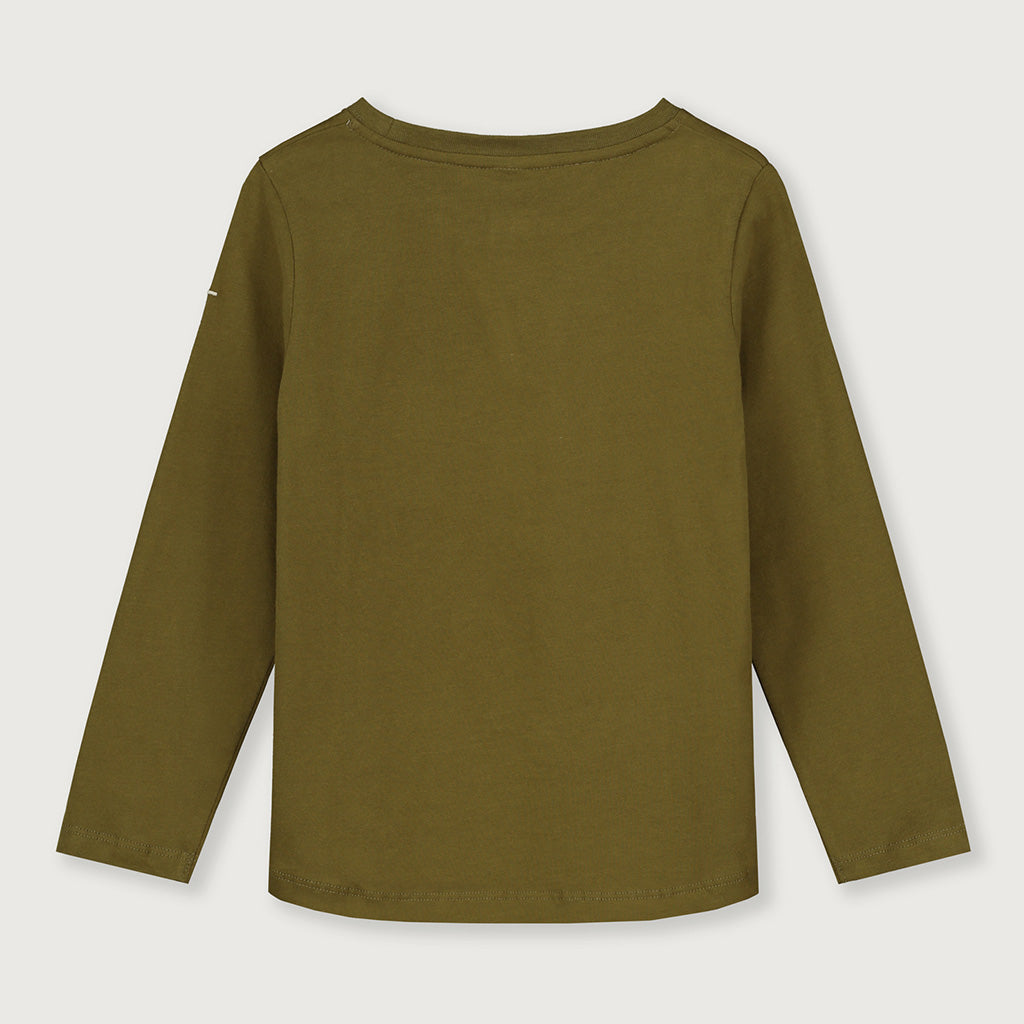 Longsleeve Tee Olive Green