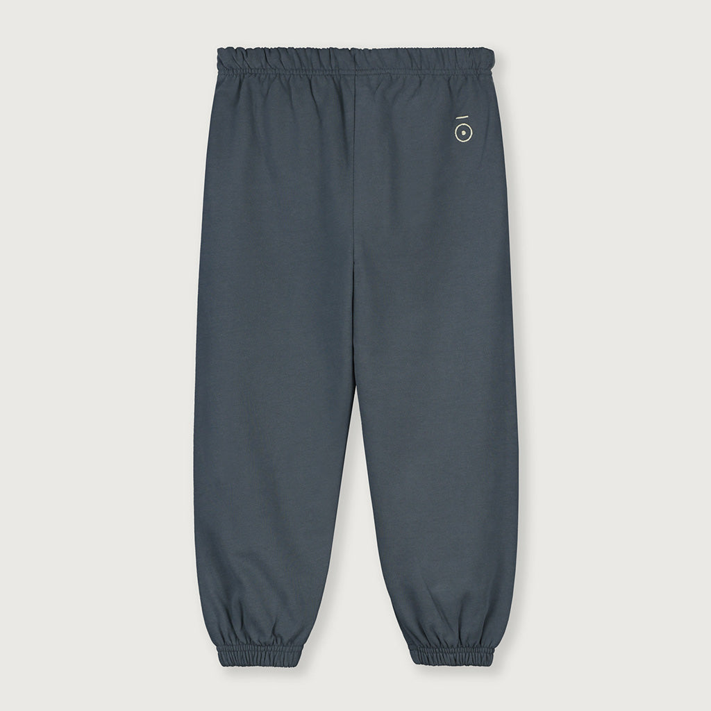 Pants Track 10Y Logo Blue Grey