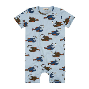 Jumpsuit Short Sleeves Anglerfish