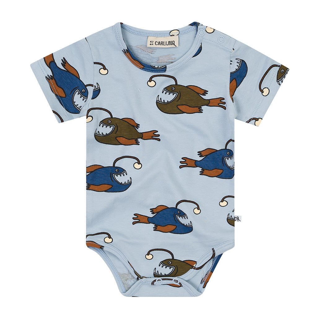 Bodysuit Shortsleeve Anglerfish