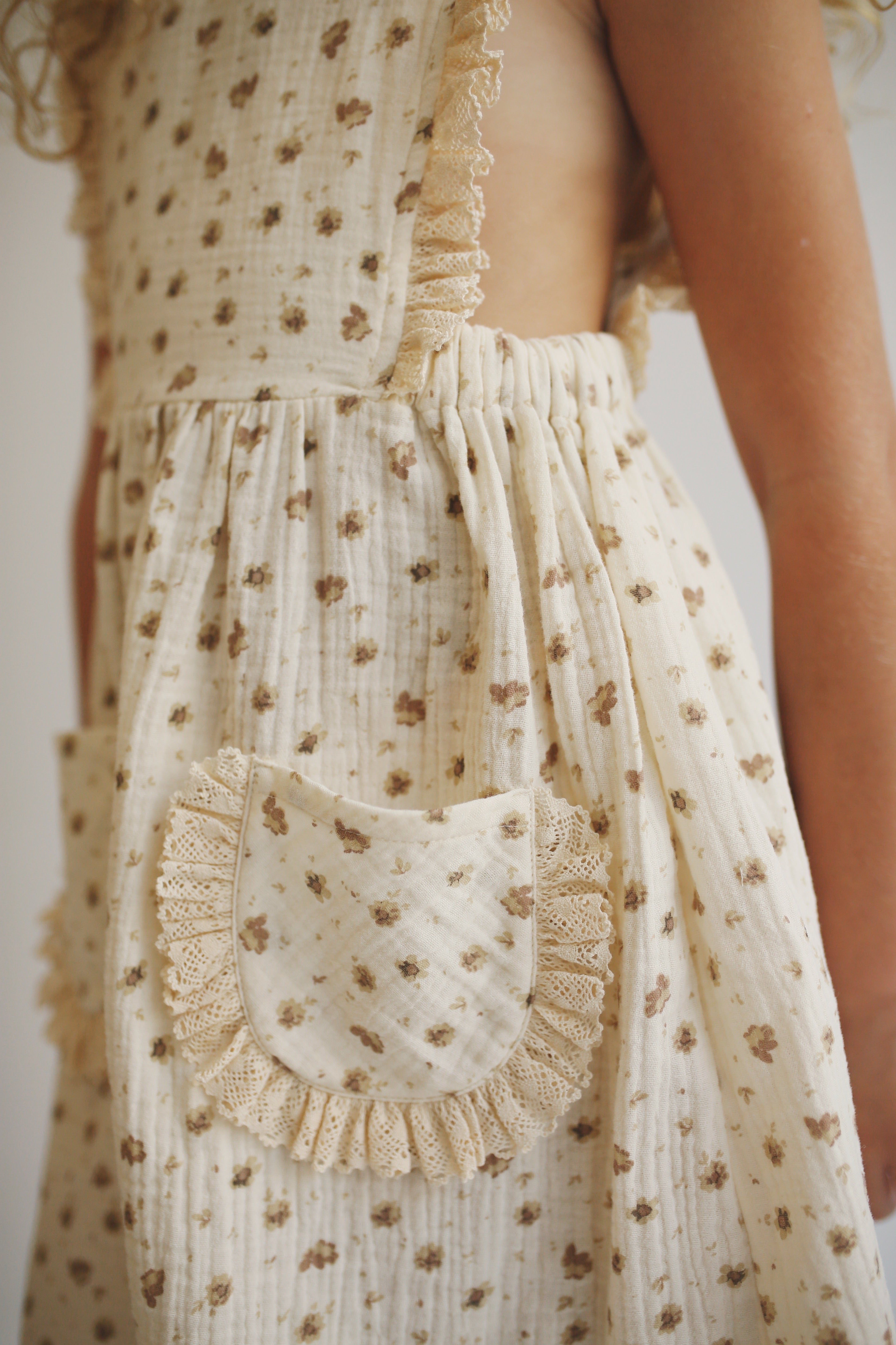 Apron Pepa Ecru