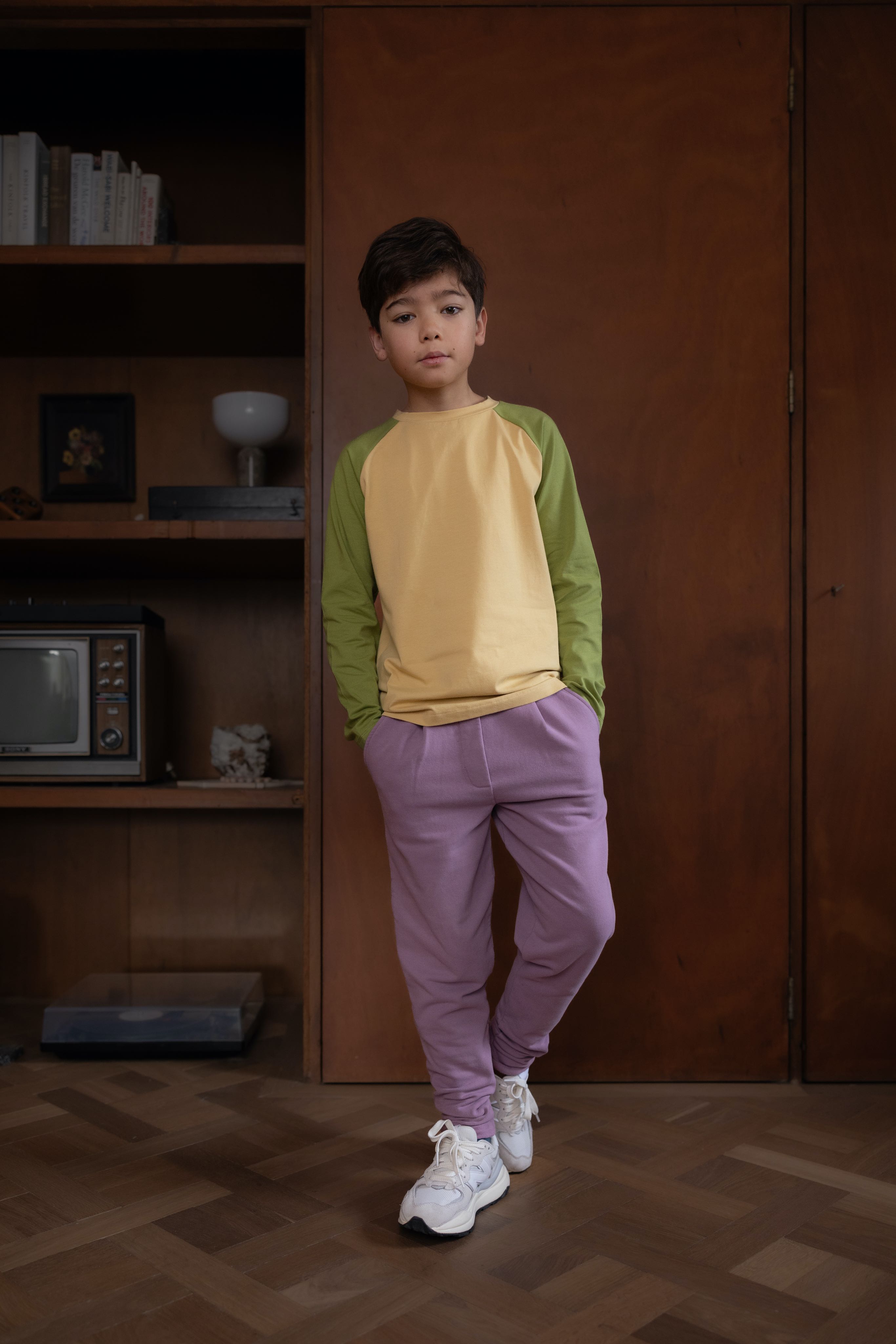 Chino Cropped French Lilac
