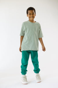 Oversized T-shirt Ultramarine Stripes CC