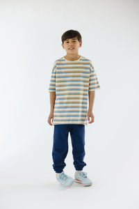 Oversized T-shirt Multi Stripes CC