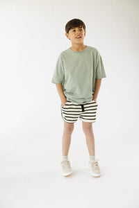 Short Toweling Breton Stripes CC