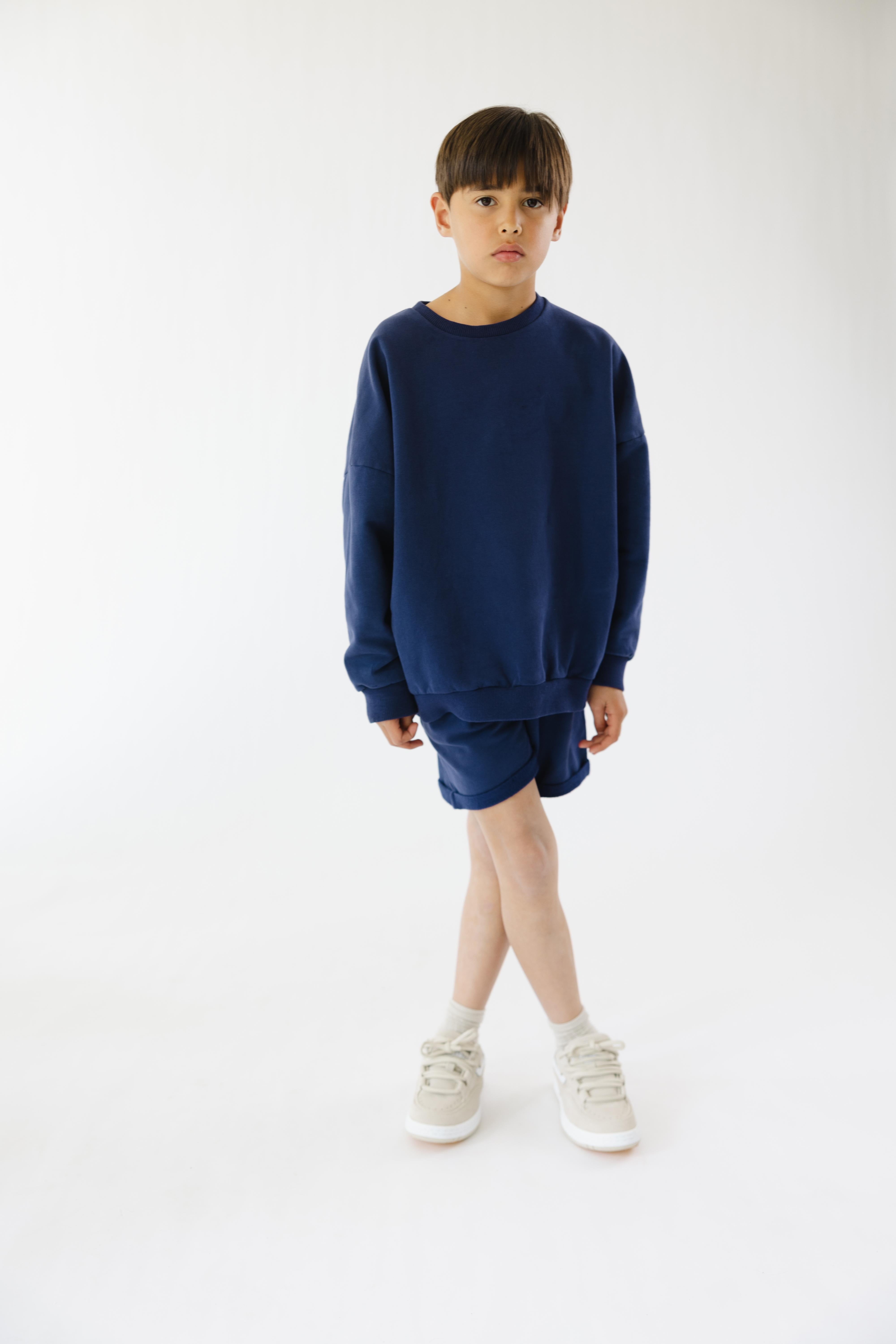 Oversized Sweater Dark Navy CC