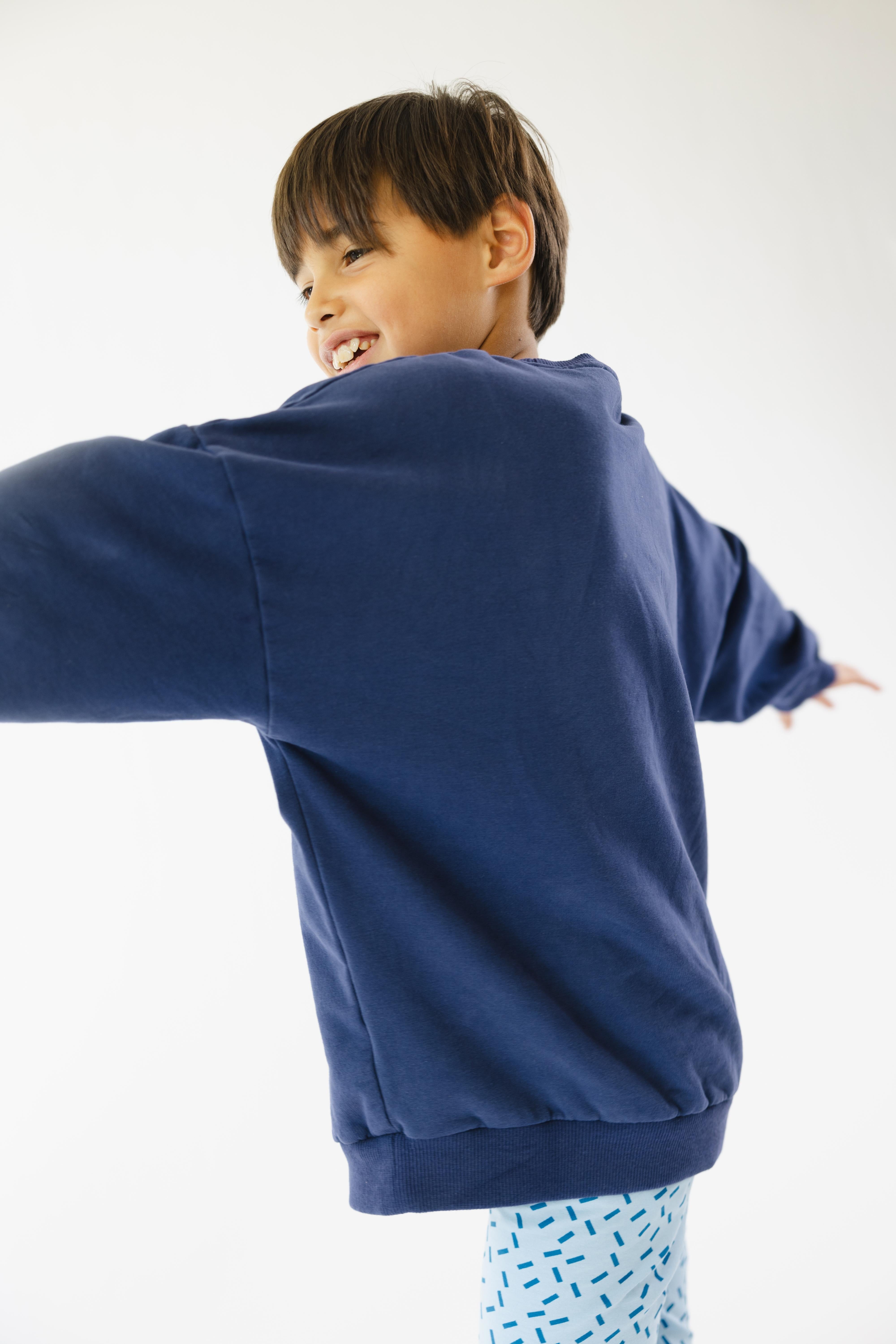 Oversized Sweater Dark Navy CC