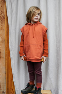 Hoodie Sleeveless Warm Earth