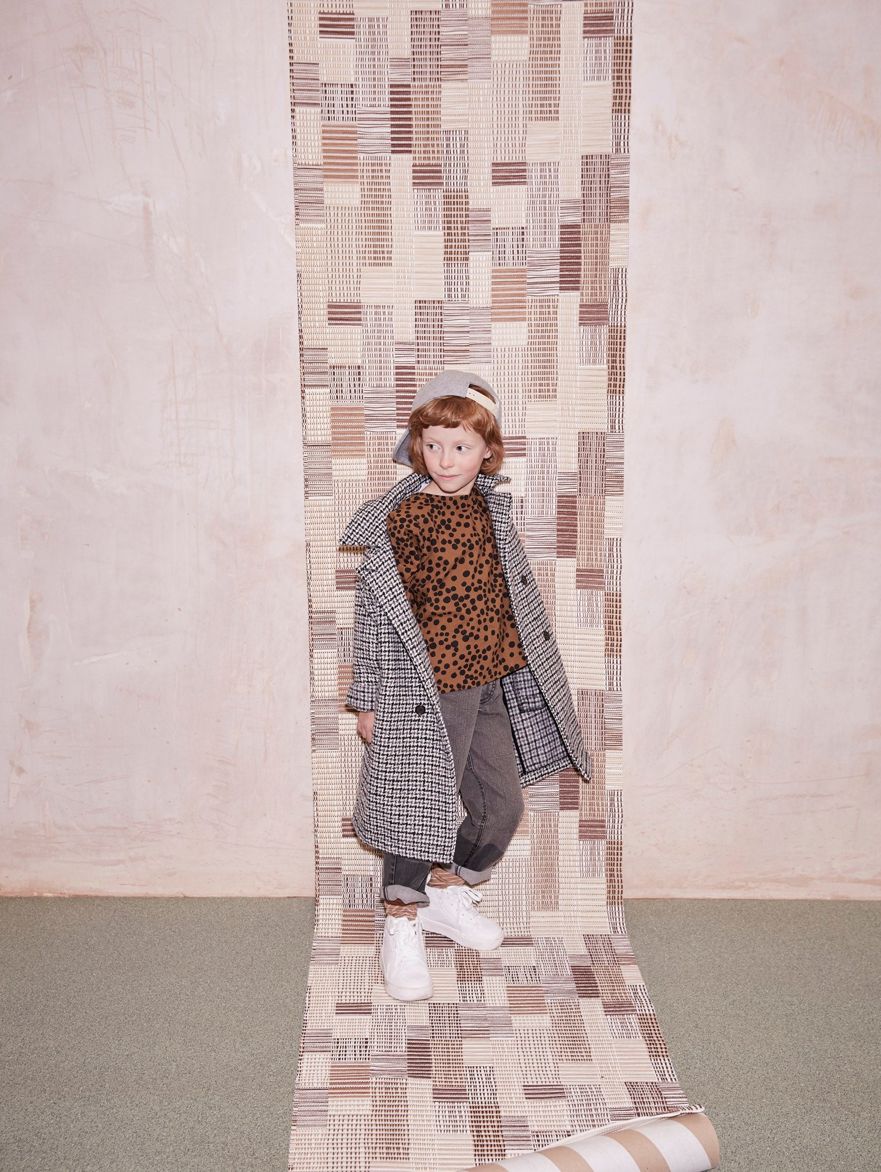 Coat Pod Oatmeal Dogtooth