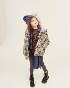Legging Lost Charcoal Diagonal Stripe