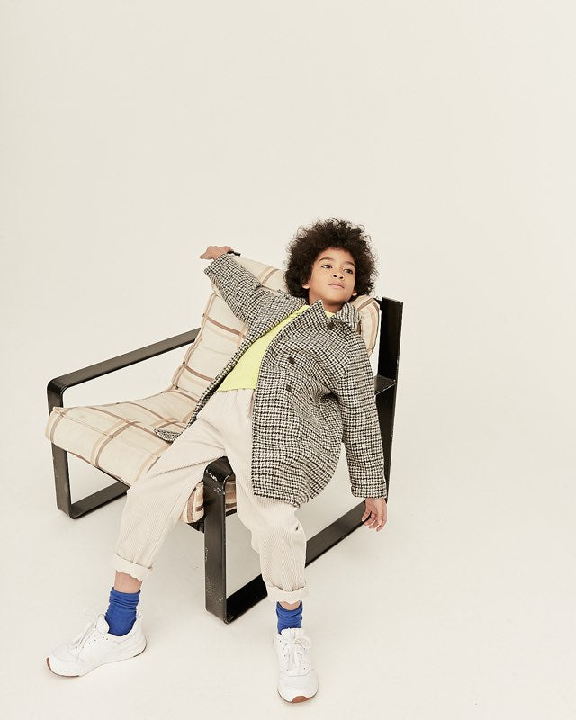 Coat Pod Oatmeal Dogtooth