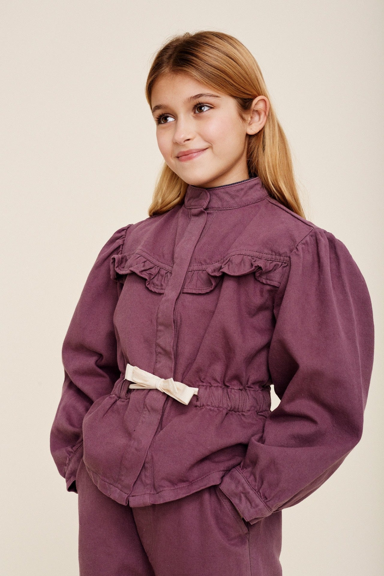 Jacket Denim Elin Grape