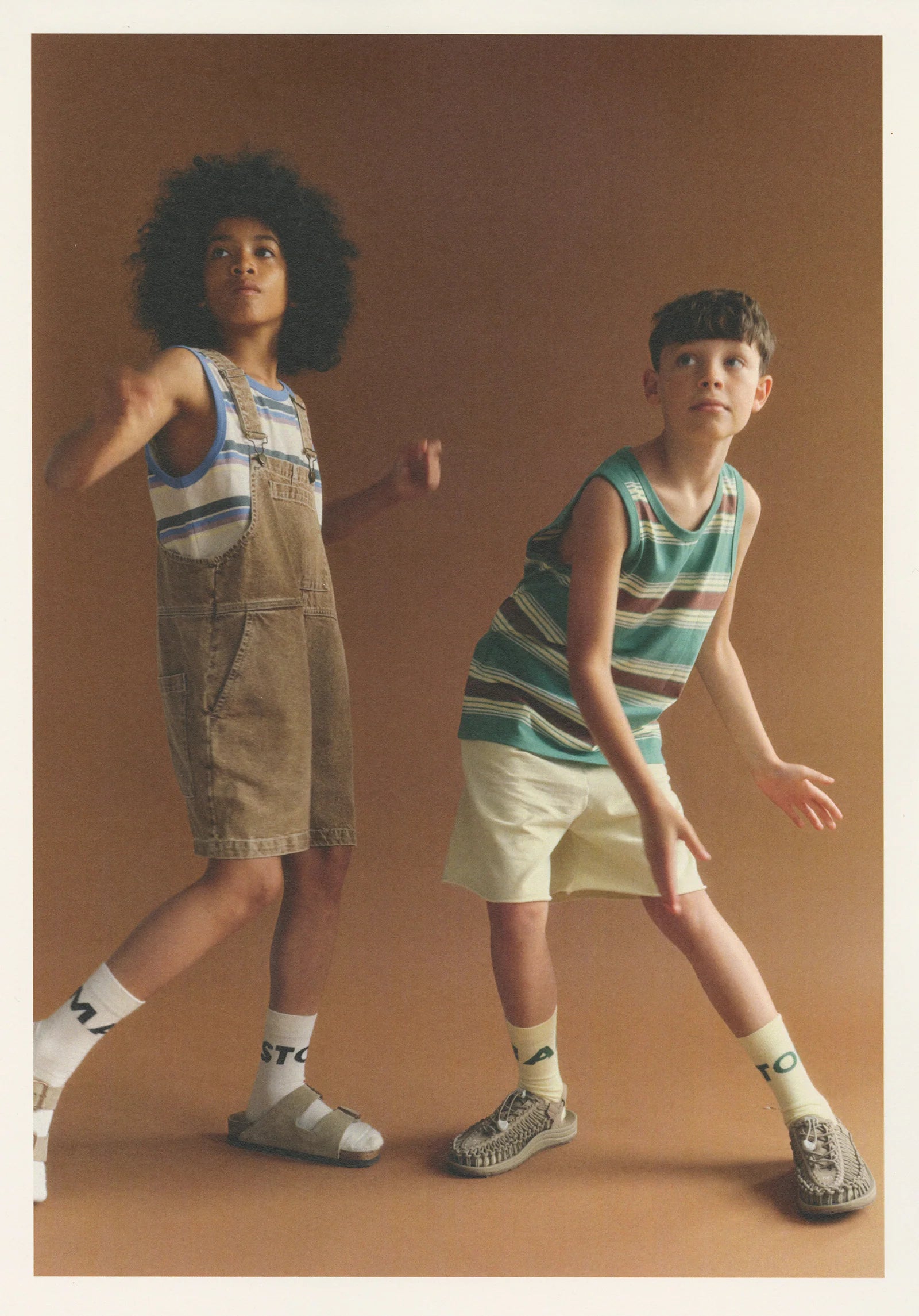 Vest Narrow Multi Stripe